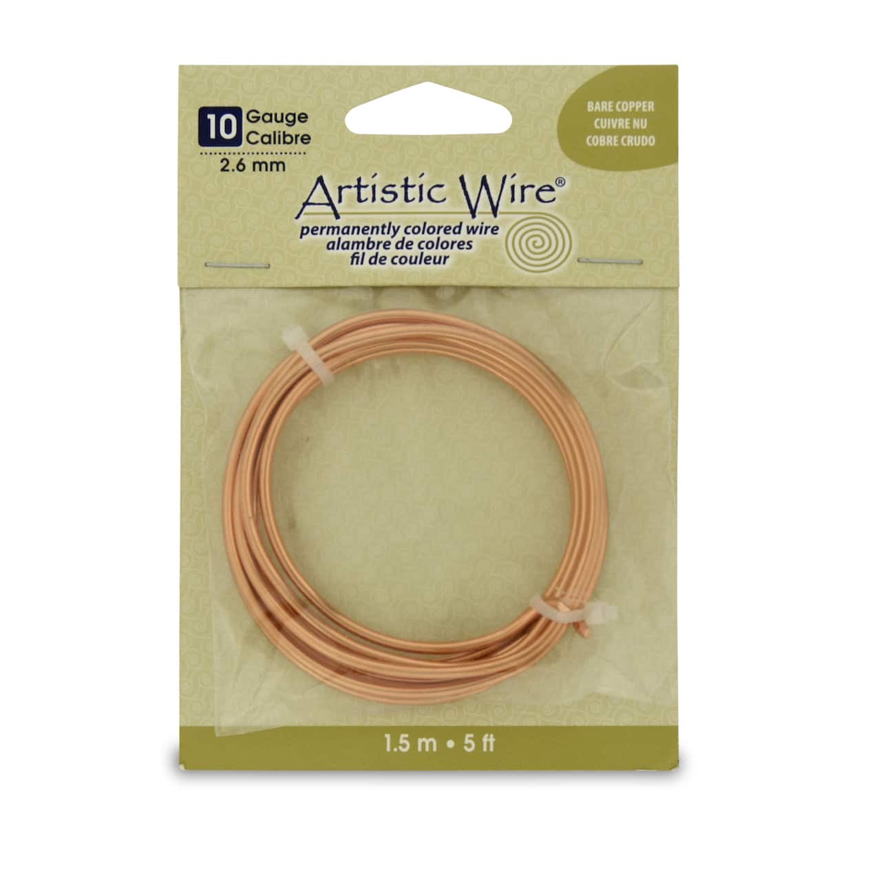 Artistic Wire® 10 Gauge Colored Copper Craft Wire